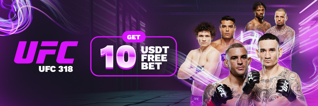 UFC 318  Challenge - Get 10 USDT Free Bet!