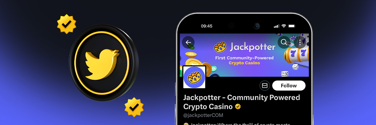 🌟 Jackpotter Earns the Coveted Gold Badge on X.com! 🌟