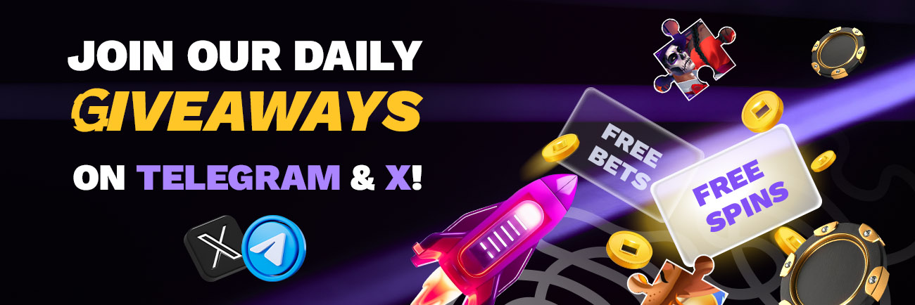 Jackpotter Daily Giveaways: Free Spins, Free Bets and Cash Prizes