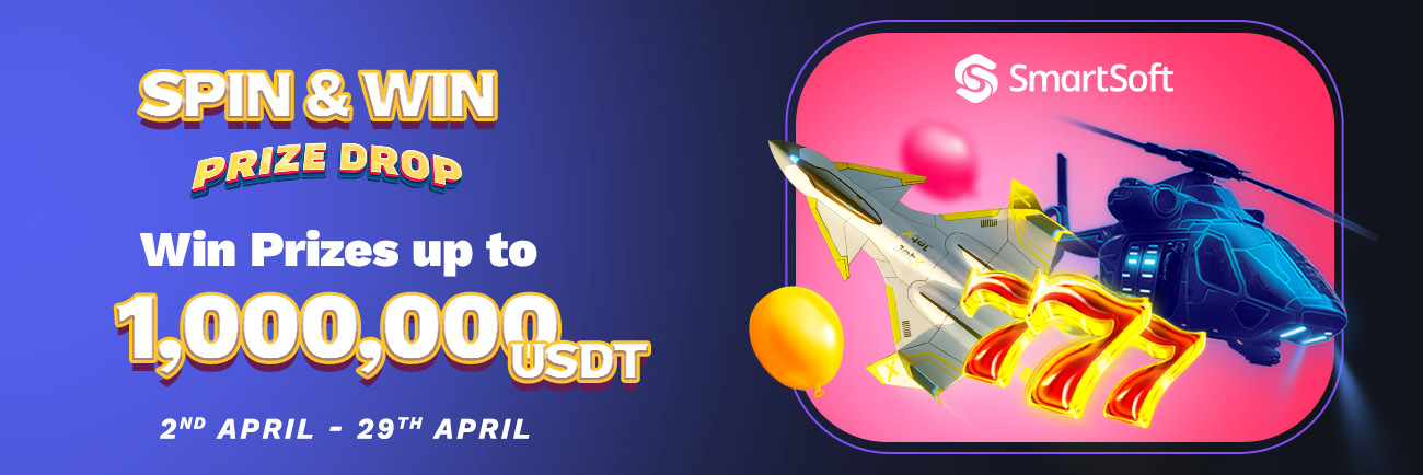 'Spin & Win'  Tournament by Smartsoft – 1,000,000 USDT in Instant Prizes!