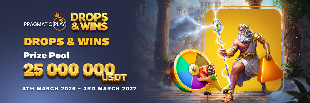 Drops & Wins 2026 Has Arrived — Bigger Than Ever! 25,000,000 USDT Prize Pool 🚀