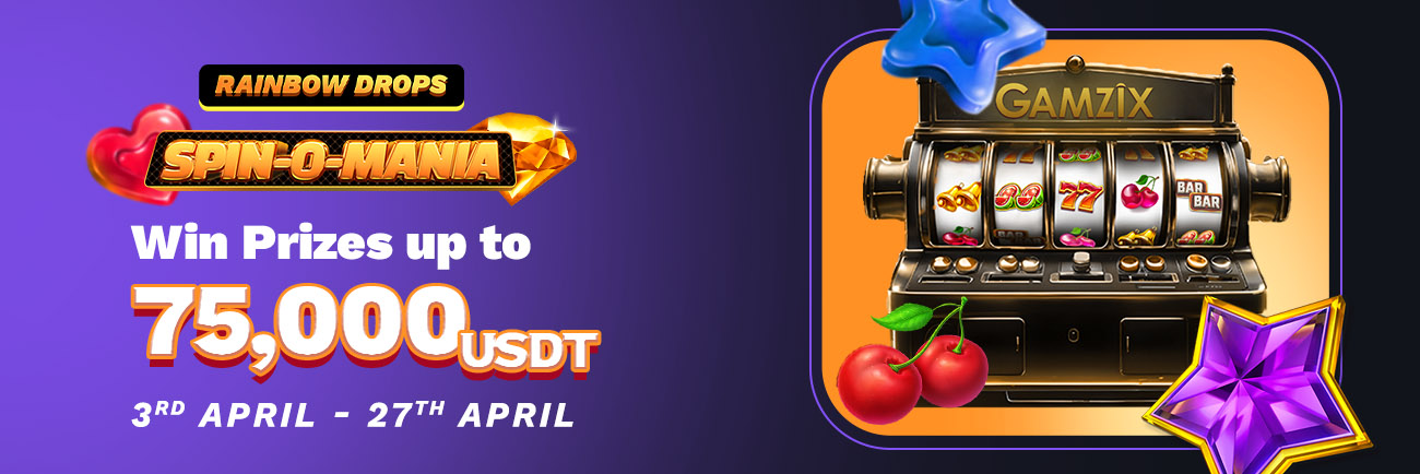 Rainbow Drops Tournament – 75,000 USDT Up for Grabs!