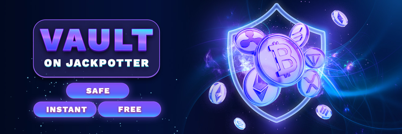 🔐 Jackpotter Introduces the Vault — A New Way to Secure Your Funds